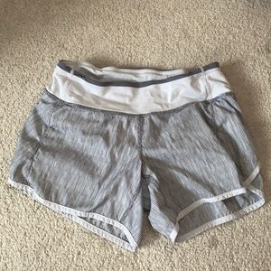 grey lululemon shorts size 2